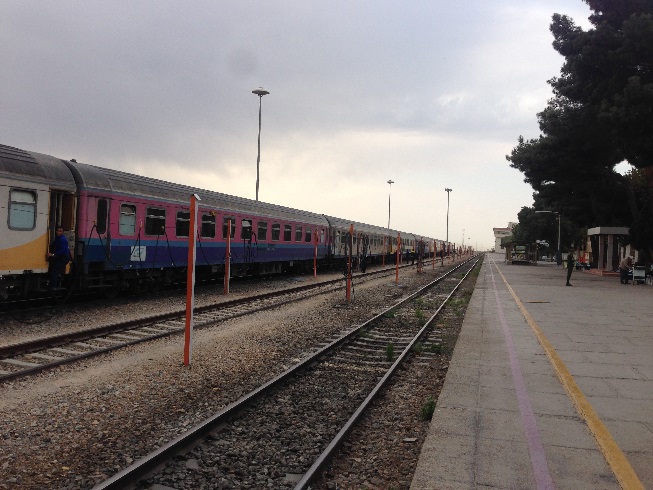 ایستگاه راه آهن شاهرود نگاهی به غرب